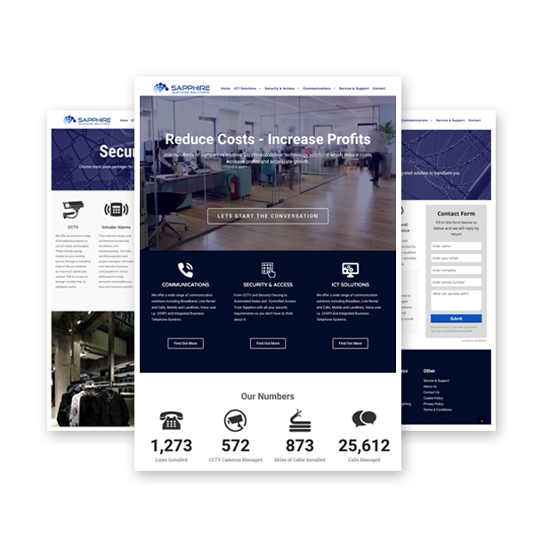 Sapphire Website Thumbnail